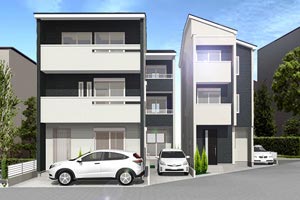 3階建ての家